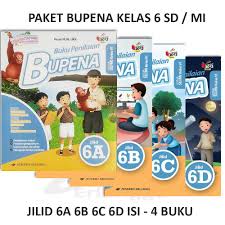 Bupena 6a 6b 6c 6d erlangga buku latihan soal tematik sd kelas 6. Buku Bupena Paket Kelas 6 Sd Mi K2013 Revisi Isi 4 Buku Jilid 6a 6b 6c Dan 6d Lazada Indonesia