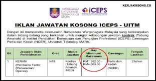 Majikan akhirnya bertanggungjawab memastikan pekerja dibayar dengan betul dan tepat pada waktunya. Jawatan Kosong Kerani Iceps Uitm