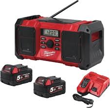 The remaining data will be available as soon as they are ready. Construction Radio Milwaukee M18 Jsr 2 Batteries M18 B5 Fast Charger M12 18fc Isprzet Pl Store