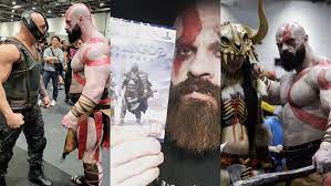 British Bodybuilder James Hollingshead Unleashes His Inner 'God Of War'  With Kratos Cosplay At London Comic-Con