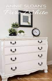 Pure White Chalk Paint Buffet Makeover Salvaged Inspirations Painted Bedroom Furniture White Chalk Paint Furniture Chalk Paint Bedroom Furniture