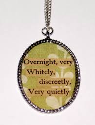 From Mushrooms By Sylvia Plath Poetry Dog Tag Necklace Necklace