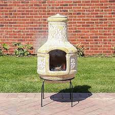 Stay out late with a chesneys or put another log on the rb73. Wido Clay Terracotta Pizza Chiminea Oven Log Burner Garden Outdoor Kitchen Furniture Heater Fire Pit Buy Online In Andorra At Andorra Desertcart Com Productid 125712397