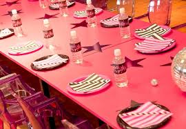 As you explore our assortment of decorations for your party, you'll discover paper fans, pom poms, streamers and centerpieces that can turn any room into party central. Kara S Party Ideas Pink Disco Teen Tween Girl Birthday Party Planning Ideas Decorations