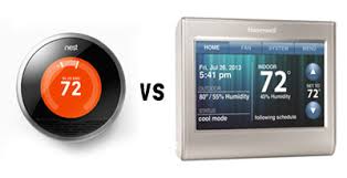 Nest Vs Honeywell Wi Fi Rth9580wf Comparison Chart Smart