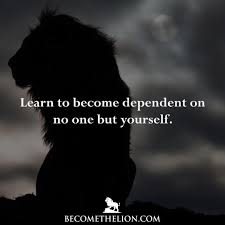 You Can Bring Others With You On Your Journey But That Doesn T Mean You Should Rely Entirely On Them Rely On Yourself Quotes Screwed Over Quotes Over It Quotes