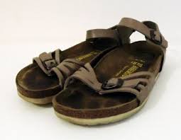 Birkenstock Sandals With Backstrap Euc Birkenstock 37eur 6 5 7us Leather Soft Footbed Cutout Sandals W Backstrap Cutout Sandal Birkenstock Leather