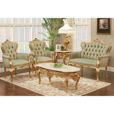 5 out of 5 stars. Wooden Modern Victorian Sofa Set Novocom Top