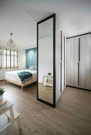 Full Height Mirror At The Right Spot Qanvast Small Bedroom Remodel Guest Bedroom Remodel Kids Bedroom Remodel