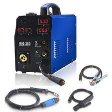 Usually, your welder will come with a roll of flux cored wire, so you will probably have to buy some mig wire. Mig 250 Mig Tig Arc Welding Machine Mig250 Welder Gas Gasless Welder 220v Mig Welding Machine Sale Banggood Com