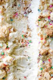 Birthday Cake Ice Cream Recipe Without Cake Mix Birthday Cake Ice Cream With Brown Butter Swirls Recipe In 2020 Ice Cream Birthday Cake Making Homemade Ice Cream Sweet Recipes