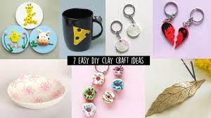 It comes in two containers; 7 Easy Diy Clay Craft Ideas Youtube