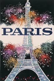 France Eiffel Tower Paris Fireworks Happy New Year French Etsy France Eiffel Tower Travel Posters Paris Eiffel Tower