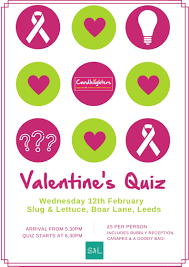 Think you are a true valentine's day expert? Valentine S Quiz At Slug And Lettuce Candlelighters