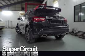 Supercircuit Exhaust Pro Shop Mercedes Benz Gla250 X156 Catback Exhaust Custom