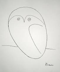(kunst, zeichnen, malen) / vintage abstract print by posterbobs as a poster. Pablo Picasso Zeichnungen Eulenmalerei Von Pablo Picasso Eule Kunstdrucke Und Tattootatuagem Eulenmal Picasso Zeichnung Kunst Picasso Pablo Picasso