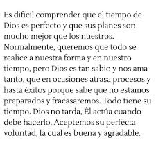 Todo Tiene Su Tiempo Frases Espirituales Citas Sobre Dios Frases Cristianas