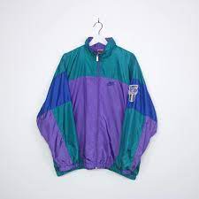 Nike International Vintage Trainingsjacke Gr.L Track Jacket 90er 90s y2k  Lila - Vinted