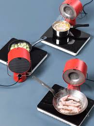 These are quite common in kitchens and their usefulness in having one over the stove has been proven time and again. The Portable Kitchen Hood Maximeaugay