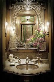 Elegant Bathroom Wall Decor Elegant 28 Powder Room Ideas Decoholic Beautiful Bathrooms French Country Bathroom Beautiful Mirrors