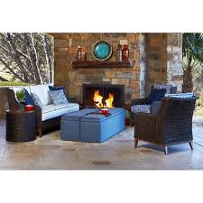 Trevisio 6 Piece Deep Seating Set Deep Seating Patio Furniture Collection Wooden Outdoor Furniture