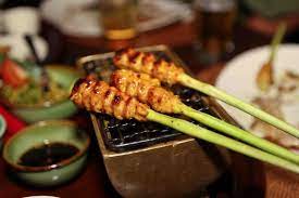 Sate Lilit Ikan Tengiri Chicken Satay Satay Sate