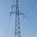 Galvanised 33KV Transmission Line Steel Lattice Tower - 33KV ...