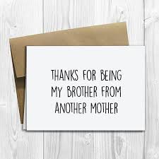 Check spelling or type a new query. Happy Birthday To My Brother From Another Mother Card Zazzle Com Brother From Another Mother Mother Card Happy Birthday Me