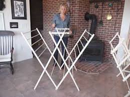 Additional smaller notches were created to hold clothes hangers suspended away from the rv for drying. Pvc Clothes Drying Rack For Rv Off 63
