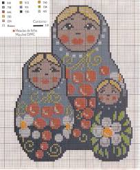 Popular counted cross stitch patterns to print online, thousands of designs to choose from. Russian Doll Cross Stitch Pattern Novocom Top