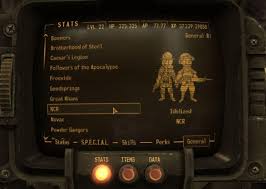 Fallout: New Vegas Reputations - The Fallout Wiki