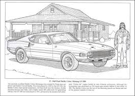 Pin On Coloring Book American Muscle Cars