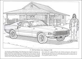 Download and print these muscle cars coloring pages for free. Coloring American Muscle Cars Coloring Book Details Rainb On Fierce Car Coloring Ford Cars Free Mustangs T Dessin Voiture Coloriage Voiture De Sport Coloriage