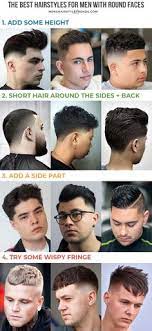 There are great haircuts for round faces and getting one is not just that simple. 13 Best Hairstyles For Round Faces Men Ideas Round Face Men Hairstyles For Round Faces Haircuts For Men