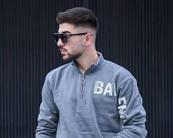 تصویر دورس نیم زیپ راسته بالنسیاگا