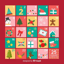 Free Colorful Advent Calendar Svg Dxf Eps Png Svg Vectors Photos And Psd Files
