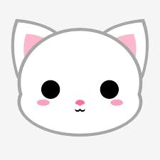 Well, i guess it was a good thing starting the day with an easy lesson that. Gambar Cute Kucing Putih Kepala Kucing Ikon Kucing Ikon Comel Png Dan Psd Untuk Muat Turun Percuma Cute Cartoon Drawings Cat Clipart Cute Kawaii Drawings