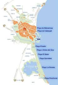 Map of roads to valencia, spain and surrounding areas. Tuchmanbeachesguide Com Nbsptuchmanbeachesguide Resources And Information Valencia Beach Valencia Valencia Spain