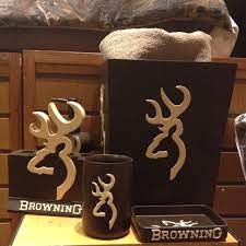 Shop for brown bathroom accessories at walmart.com. Browning Buck Bathroom Set Awesome At Bed Bath Beyond I Soooo Want This Cute Home Decor Home Decor Design Your Home