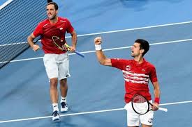 As victoria azarenka played through pain to win against elina svitolina and jessica pegula defeated karolina. Viktor Troicki Verteidigt Novak Djokovic Er Ist Ein Gut Gemeinter Mann