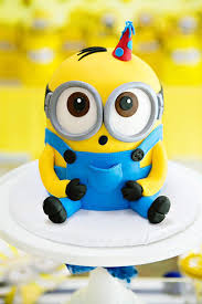 Cakengifts delivers minion cake in all major cities of india. Baby Minion Birthday Cake Broadwaybakery Com 39218
