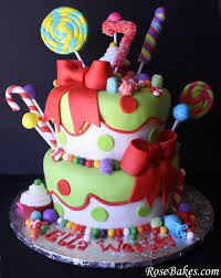 Then share the link with friends and looking for ideas for your child's birthday cake? Holly Jolly Christmas Candy Birthday Cake