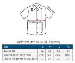 Panfilo Linen Shirts Linen Casual Shirt Size Chart