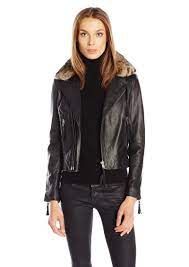 Joie Women S Ailey B Paper Leather Jacket L Leather Jacket Fashion Clothes For Women