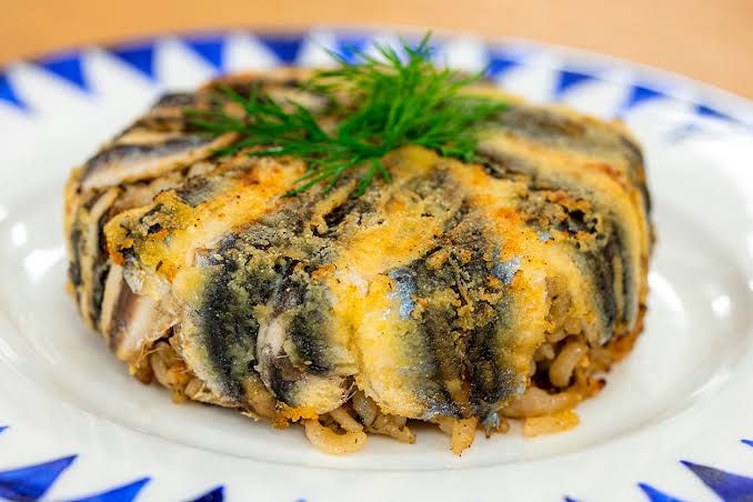 Anchovy Rice Pilaf