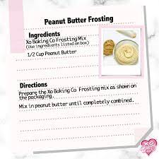 Pin By Xo Baking Co A Gluten Free On Recipes Gluten Free Gluten Free Peanut Butter Peanut Butter Frosting Recipe Peanut Butter Frosting