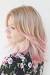 Short Blonde Hair With Pink Ends