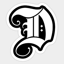 Over 250 pages, lettering, design and layouts, new alphabets : Letter D Cool Vintage Design Gift Letter D Sticker Teepublic
