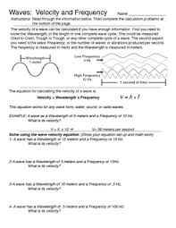 Waves in a lake are 6 m apart and pass a person on a raft every 2 s. Waves Introduction Wave Types And Frequency Activities By Geo Earth Sciences