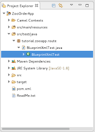 We also explained you dependency. Chapter 9 Testing A Route With Junit Red Hat Fuse 7 0 Red Hat Customer Portal